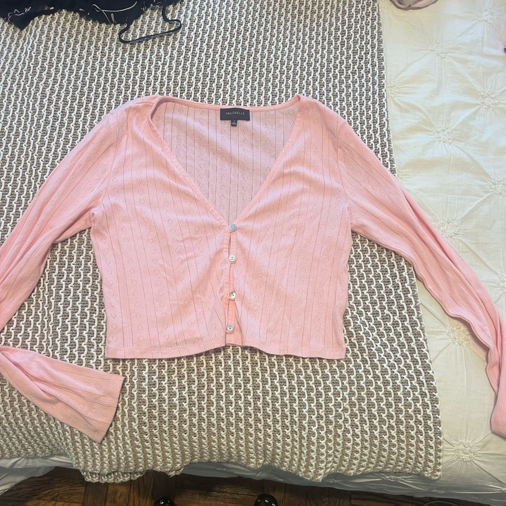 Majorelle Mia Cardigan Pink - Picture 2 of 4